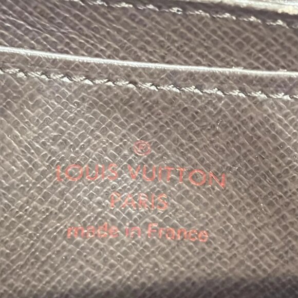 LOUIS VUITTON Zippy Coin Purse Ebene Damier Coin Case 215-072025 - Picture 4 of 4